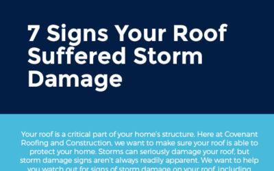 Watch Out for These Signs of Storm Damage on Your Roof! [infographic]